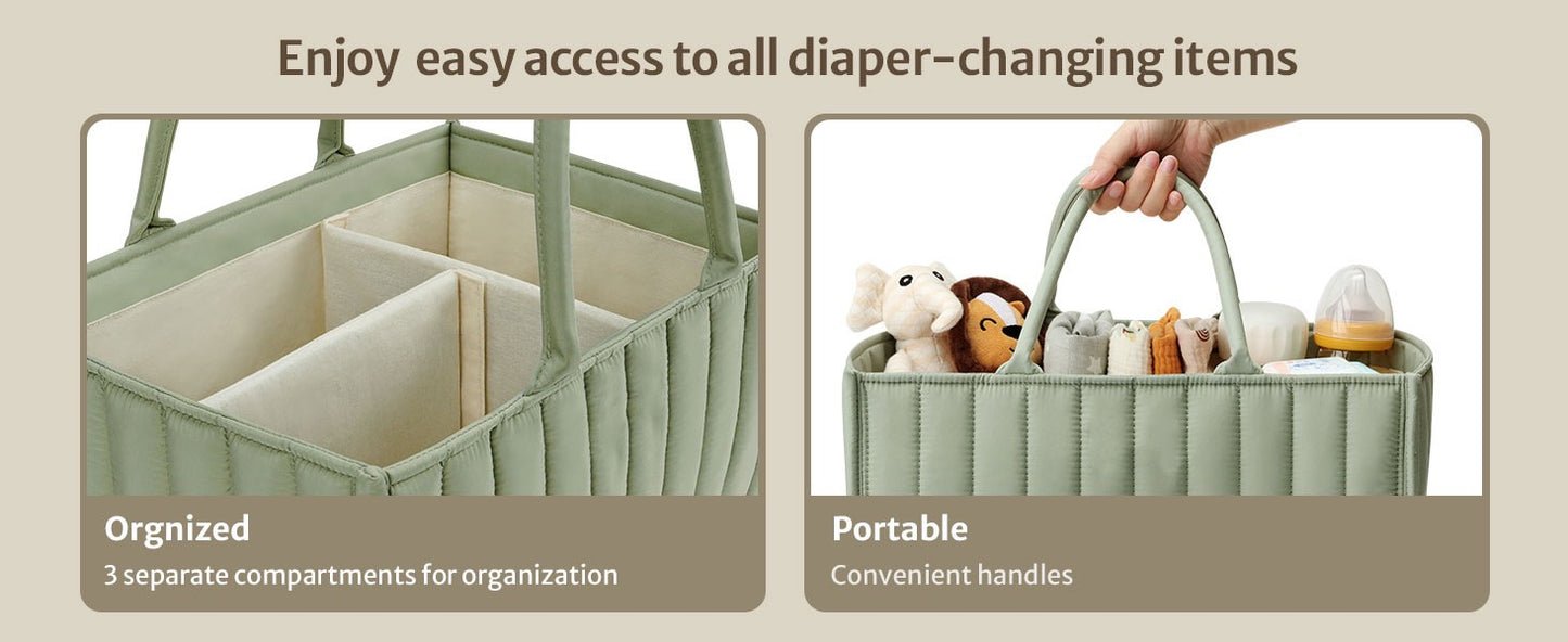 Baby Diaper Caddy Organizer