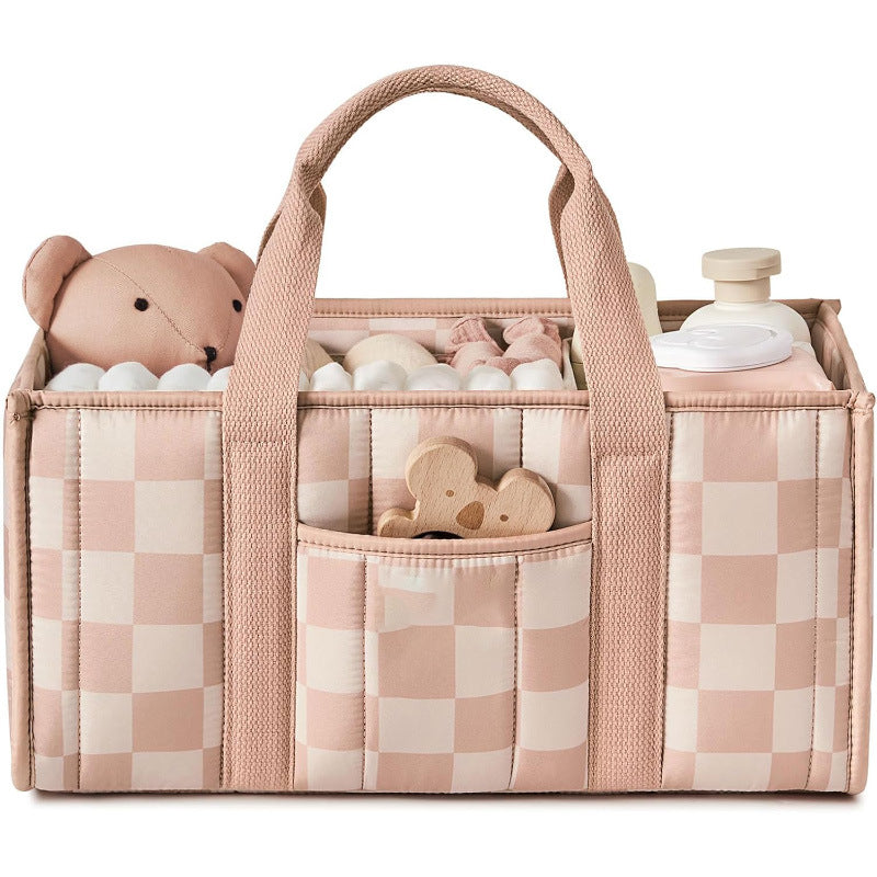 Baby Diaper Caddy Organizer with Pocket