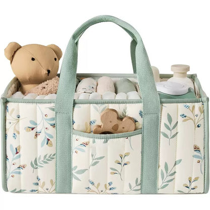 Baby Diaper Caddy Organizer with Pocket