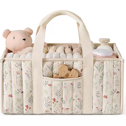 Baby Diaper Caddy Organizer with Pocket