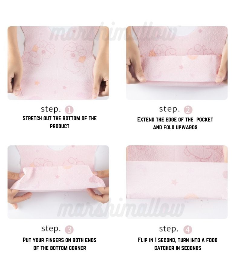 Disposable Baby Bib [10pc/pack]