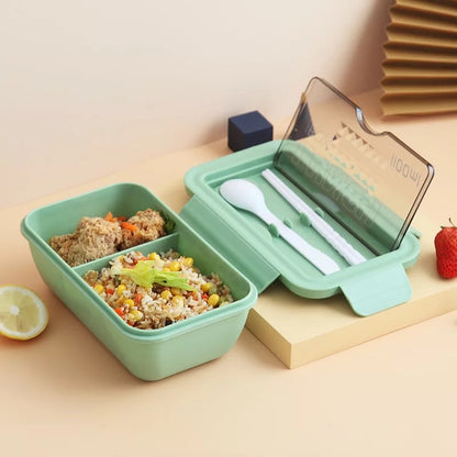 1100ML Lunch Box & Utensil Set